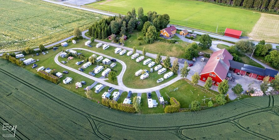 Oversikt Olberg Camping